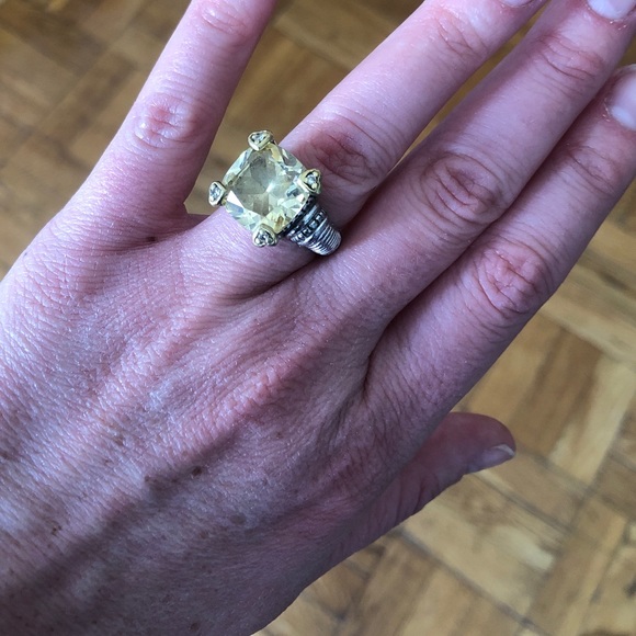 Judith ripka canary ring - Picture 2 of 3